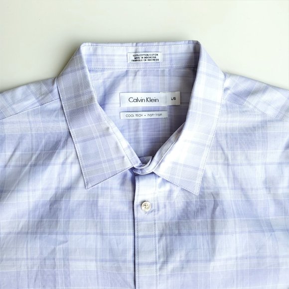 Calvin Klein Breathable, Cool Tech Button Down NWT - Picture 5 of 6